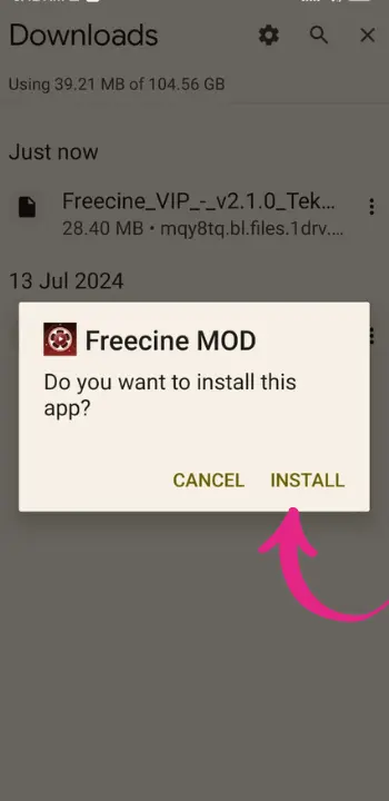 freecine apk for android