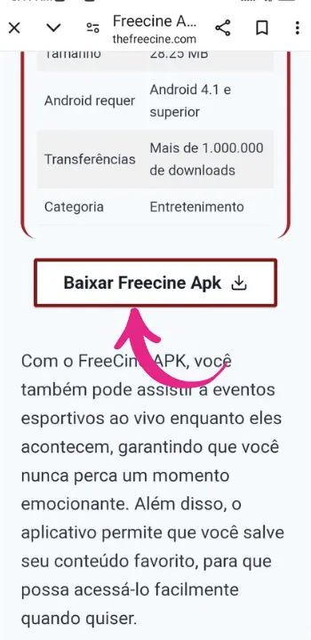 freecine apk baixar